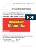 Rangkuman Materi Matematika Kelas 9 K13 Revisi Lengkap!