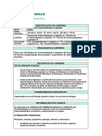 Descrição de Cargo - Técnico de Comercializacaoelogistica