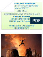 Risk MGT Chap-I