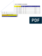 Formulario Log Transmittal Enviados y Recibidos