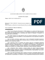 Resolución 335 18. Educación Física Alumnos Federados y Nota Adjunta.