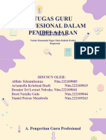 Tugas Guru Profesional Dalam Pembelajaran