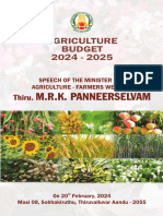 Agri Budget Speech e 2024 25