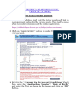 How To Make Online Payment: PRL District and Sessions Court, Chikkaballapura