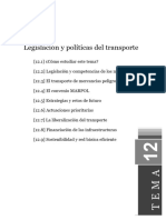 Tema 12. Tendencias y Políticas Del Transporte