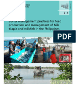 Better Management Practices For Feed FISH FEED