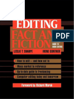 Editing Fact and Fiction: A Concise Guide To Book Editing (1994)