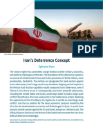 Irans Deterrence Concept
