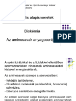 Az Aminosavak Anyagcseréje2