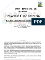 Proyecto Café Literario.