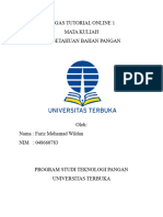 Tugas 1 - Pengetahuan Bahan Pangan - Fariz Mohamad Wildan - 048660783