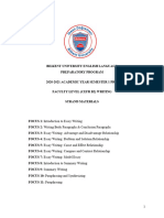 2020-2021 Pre-Faculty Fall Semester Writing Strand - Final Version On Box