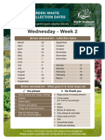 Brown Garden Bin Calendar Wednesday Week 2 (2023-24)