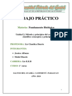 Tarea Fundamento Biologico