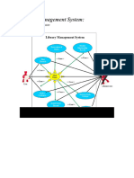 Library Management System - System Use Case Diagram