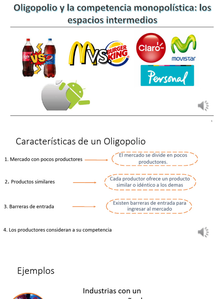 Oligopolios | PDF | Oligopolio | Monopolio