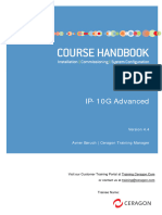 Ceragon - IP10G - Advanced - Course Handbook - v4.4