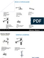 American Standard Bath Sets