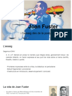 Joan Fuster Selectividad