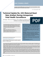 Technical Update No. 429 Maternal Heart