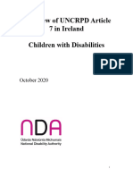 Overview of Uncrpd Article 7 Children With Disabilities