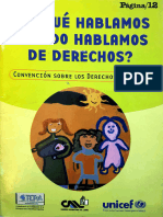 De Que Hablamos Cuando Hablamos de Derechos