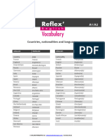 Vocabulary A1 A2 Lesson 5