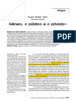 OKIN, Susan. Gênero,o público e o privado 2