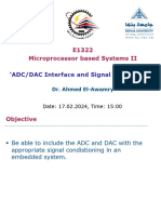 MicroprocessorBasedSystems Term-II Lec2 ADC and DAC Interface