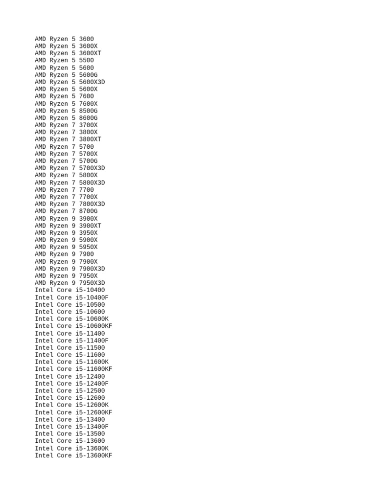 Cpus | PDF