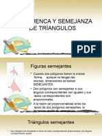 Semejanza-Y-Congruencia de Triángulos