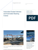 Automated Guided Vehicles and Automated Stacking Cranes - Port Economics, Management and Policy