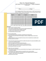 Examen Financial Management Octubre 2022