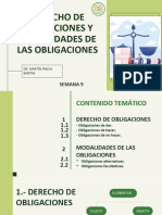 Semana 9 - Derecho de Obligaciones