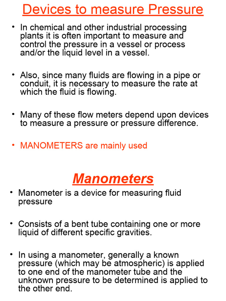 2 Manometers PDF Fluid Dynamics Reynolds Number