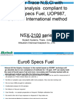 2017 Nov Mumbai Seminar - Tool for NSCl Including Sulphur Analysis - Euro6 Specs UOP987 988 Compliance