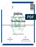 Certificado Vinicius Barbosa Campos