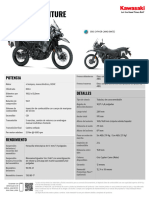 2023 klr650 Adventure Es La Spec Sheet