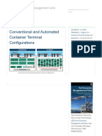 Conventional and Automated Container Terminal Configurations - Port Economics, Management and Policy