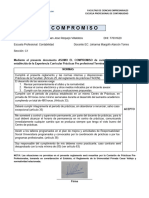 Carta de Compromiso