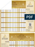 Dar Ramadan Calendar 1445-2024