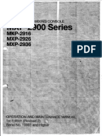 Sony Mxp 2900 Operation and Maintenance Manual2