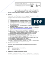 Ctps Et 004 Criterios de Aceptacion de Materiales Nacionales e Importados