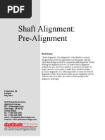 Shaft Alignment Pre Alignment