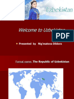 Welcome To Uzbekistan