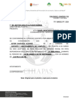 Carta de Aceptacion - Vespertino