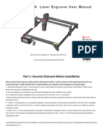 ATOMSTACK X7 Pro Laser Engraver User Manual