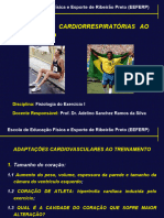 Adaptações cardiorrespiratórias ao treinamento