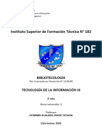 Tecnologia de La InformacionIII 2023 ESTUDIANTES OTORMIN GUALDESI Rocio Tatiana