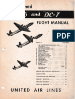 United DC-6/7 Combined Flight Manual